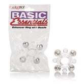 Anillo Basic Essentials Enhancer Ring With Beads - Cake Sex Shop